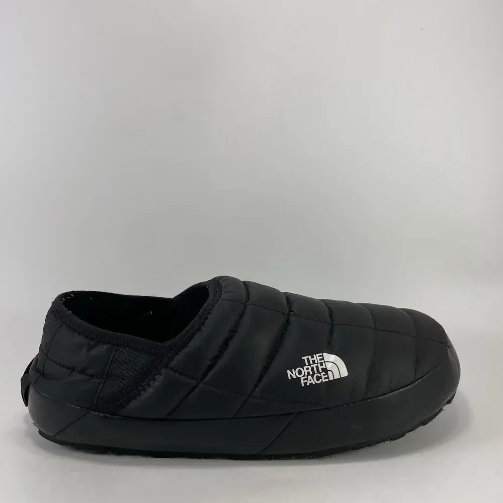 The North Face ThermoBall Black Quilted Slipper Mules Mens Size 7 Puffer